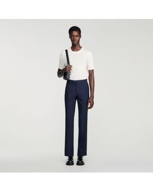 Sandro Suit Pants - Blue