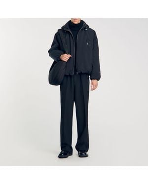 Sandro Padded Jacket - Blue