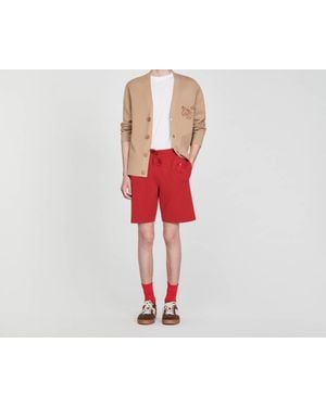 Sandro Dragon Shorts - Red