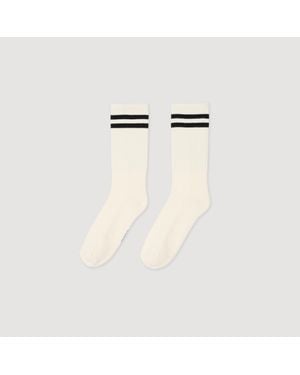 Sandro Sports Socks - White