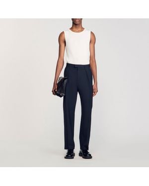 Sandro Suit Pants - Blue