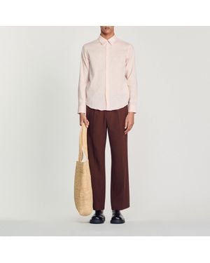 Sandro Classic Shirt - Pink