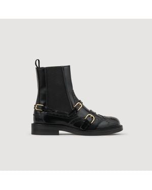 Sandro Chelsea Boots - Black