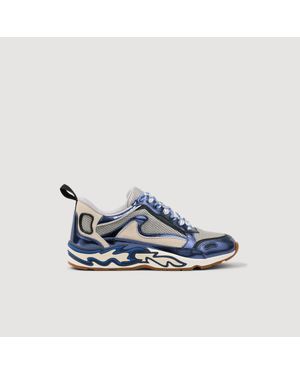 Sandro Flame Sneakers - Blue