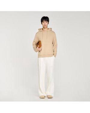 Sandro Logo Sweatshirt - White