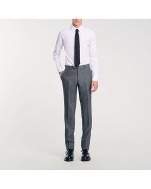 Sandro Suit Pants - Gray