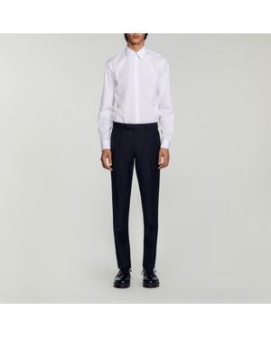 Sandro Tuxedo Pants - Black