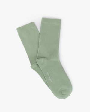 Sans Matin Organic Cotton Socks For - Green
