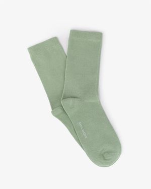 SANS MATIN USA Organic Cotton Socks - Green