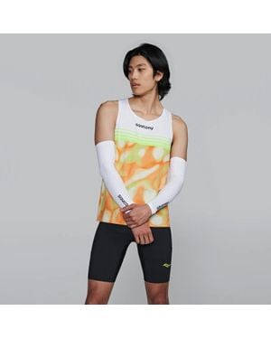 Saucony Fortify Arm Sleeves - Weiß