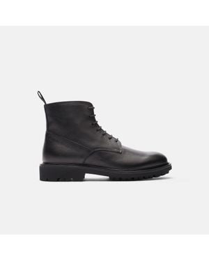 SCAROSSO Thomas Black Grain Boots