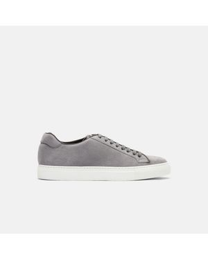 SCAROSSO Ugo Grigio Scamosciato Trainers - Grey