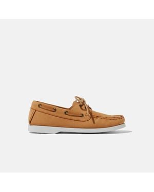 SCAROSSO Oprah Cognac Nubuck - Brown