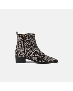 SCAROSSO Alba Zebra Pony - Black