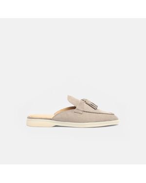SCAROSSO Lucrezia Sand Suede - Natural