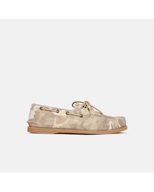SCAROSSO Morgan Camo Suede - Natural