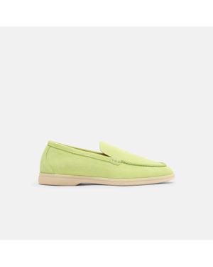 SCAROSSO Ludovica Matcha Suede - Yellow