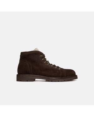 SCAROSSO Theodore Mocha Suede - Brown