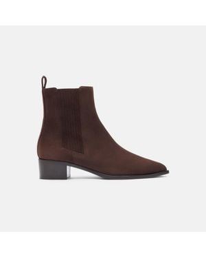 SCAROSSO Olivia Marrone Scamosciata - Brown