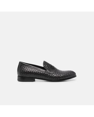 SCAROSSO Delfina Nera Loafers & Flats - Black