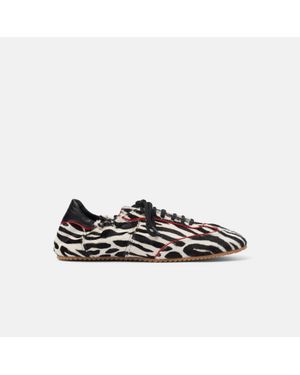 SCAROSSO Riley Zebra Ponyhair - Black