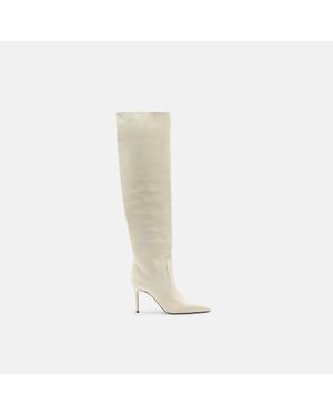 SCAROSSO Heeled Boots - White