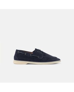 SCAROSSO Lio Suede - Blue