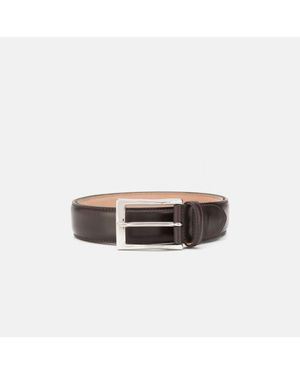 SCAROSSO Cintura Marrone Scuro Classica Belts - Black