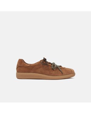 SCAROSSO Mariate Tan Suede - Brown