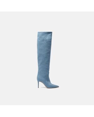 SCAROSSO Heeled Boots - White