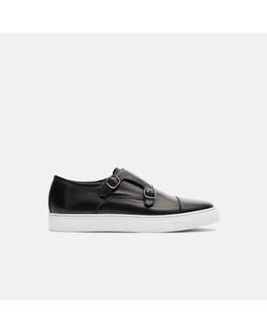 SCAROSSO Trainers Fabio Nero Calf Leather - Black