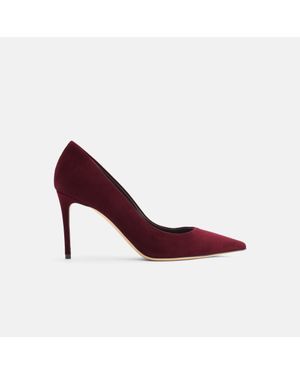 SCAROSSO Gigi Burgundy Suede - Multicolour
