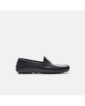 SCAROSSO Michael Black Driving Shoes