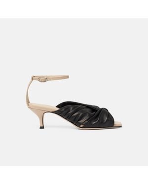 SCAROSSO High Heel Sandals - Black