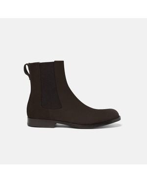 SCAROSSO Elliot Dark Suede - Black