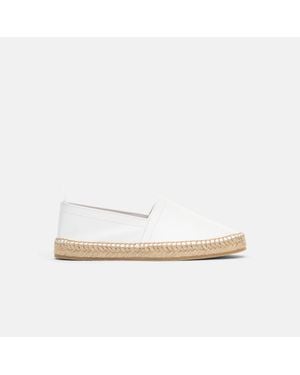 SCAROSSO Lola White Espadrilles