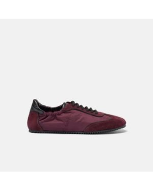 SCAROSSO Riley Burgundy Nylon - Purple