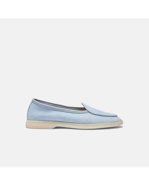 SCAROSSO Livia Light Suede - Blue
