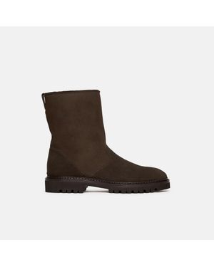 SCAROSSO Paul Dark Suede - Brown