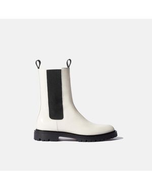 SCAROSSO Wooster Chalk Boots - Black