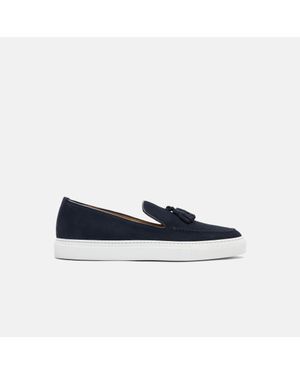 SCAROSSO Amedeo Blu Scamosciato - Blue