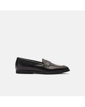 SCAROSSO Monica Nera Loafers - Black
