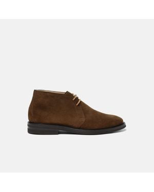 SCAROSSO Roger Tobacco Suede - Brown
