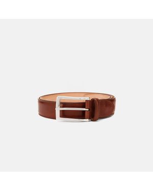 SCAROSSO Cintura Cognac Classica - Brown