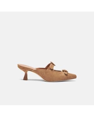 SCAROSSO Liz Tan Suede - Brown