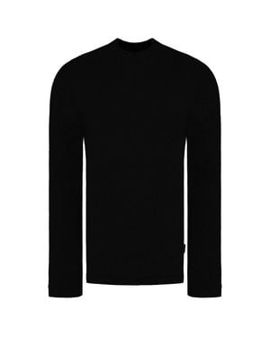 Ted Baker Staylay Herren Strukturpullover - Schwarz