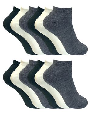 Sock Snob Damen Winter Low Cut Trainer Socken - Blau