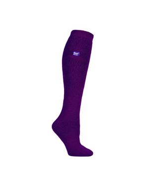 Heat Holders Damen Dünne Extra Lange Leichte Thermo-Kniestrümpfe - Lila