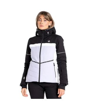 Dare 2b Ladies Conveyed Ski Jacket (Cosmic Sky/Schwarz) - Weiß