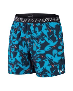 Speedo Herren Badehose 'Marina', Mittellang – Mit UPF 50+ & Wasserabweisendem Stretchgewebe